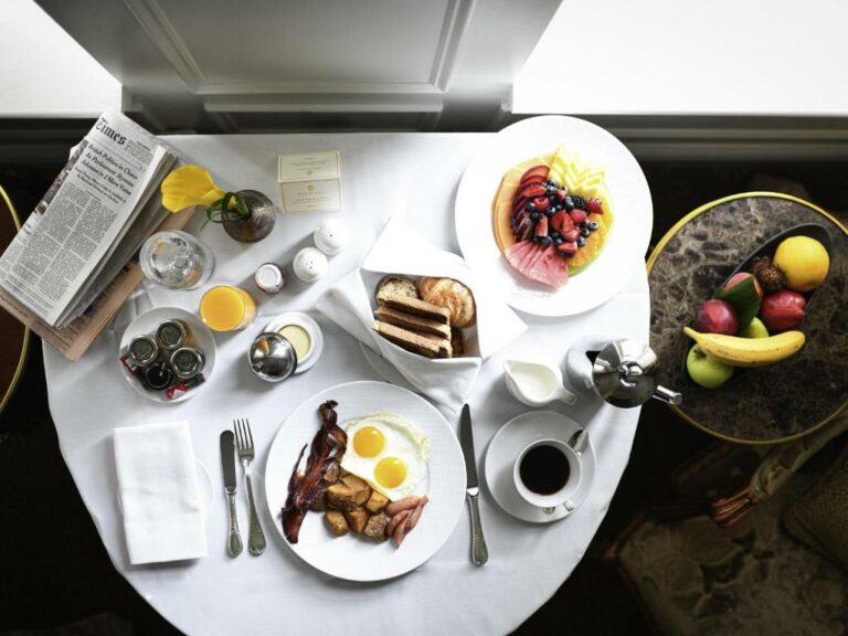 Hotel The Plaza New York - Petit Déjeuner